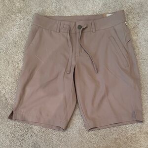 Magellan Outdoors Men's Brown Flat Front Shorts
